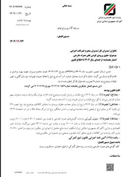 حقوق ورودی گوشی تلفن همراه ابلاغ شد