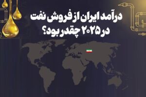 درآمد ایران از فروش نفت در ۲۰۲۵ چقدر بود؟/ عکس